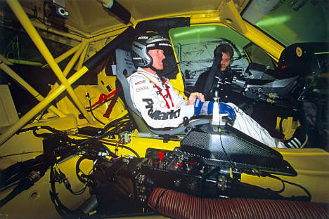 ProMarkt-Mercedes'en - efter Kurts udsagn den bedste bil han nogensinde har kørt (1994).
(Foto: DaimlerChrysler MotorSport)